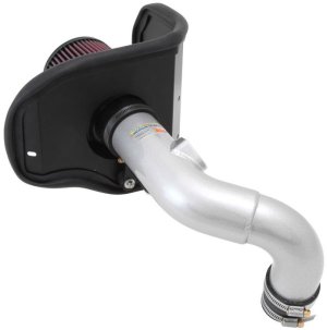 Chevrolet Sonic Performance Air Intake - K&N Engineering - Typhoon - Silver - `12-`19 Chevrolet Sonic Performance Air Intake - K&N Engineering - Typhoon - Silver - `12-`19